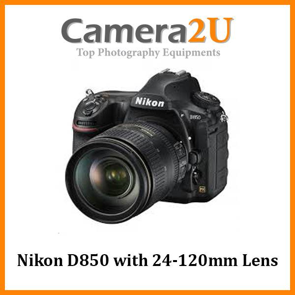Nikon D850 with 24120mm Lens DSLR Camera Kit (Import)